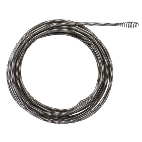 Тросик для прочистной машины 6мм x 7.6м spiral, bulb auger