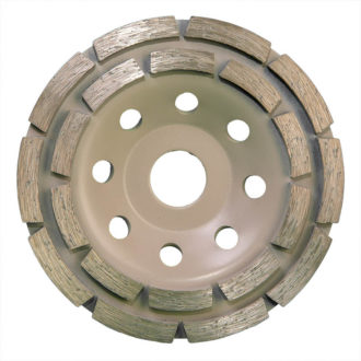 Чашка алмазная 230 мм шлифовальная TeamDiamondPro двухрядная Чашка алмазная 125 мм шлифовальная TeamDiamondPro STANDARD двухрядная