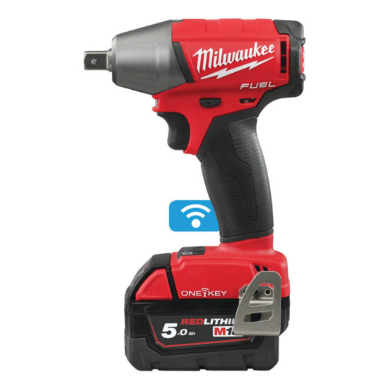 Гайковерт ударный аккумуляторный Milwaukee M18 ONEIWP12-502X ONE-KEY