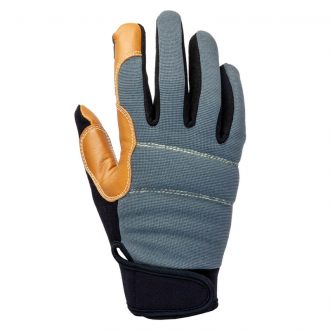 Перчатки защитные антивибрационные кожаные Jeta Safety JAV06 для работы с инструментом, XL
