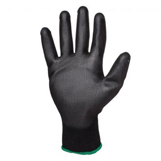 Перчатки защитные Jeta Safety JP011b c полиуретановым покрытием, черные, XL