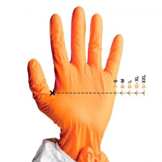 Перчатки защитные антивибрационные Jeta Safety JAV01-VP трикотажные искусственная кожа, черно-желтые, L