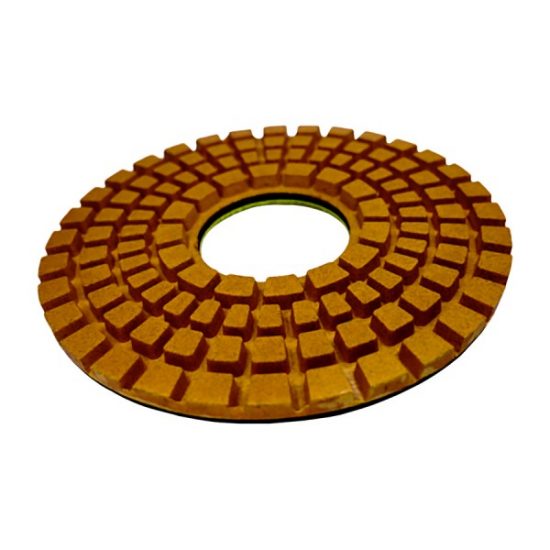 Пад кольцевой (PT) для мокрой шлифовки и полировки бетона, Velcro, D-225 мм, Grit 3000