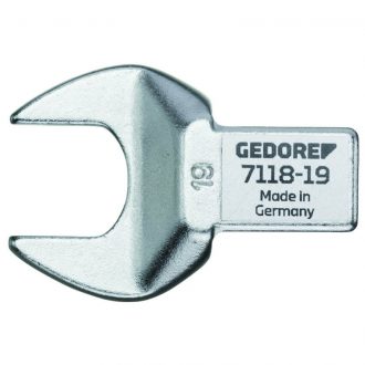 Насадка рожковая для прямоугольного привода SE, 14x18, 30 мм, 7118-30, Gedore
