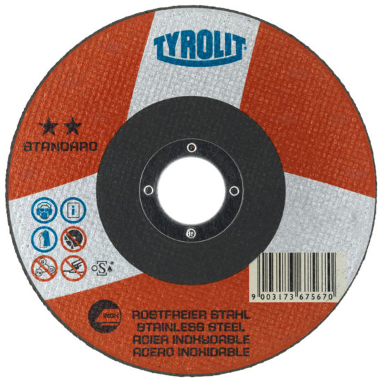 Диск отрезной Tyrolit Standard 125x1.6x22.23 A46R-BFS 41