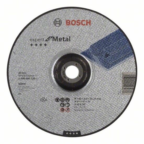 Диск отрезной Bosch Expert for Metal 230x3.0x22.23 A30S BF, вогнутый