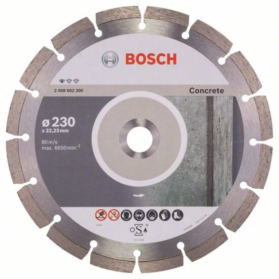 Алмазный диск Standard for Concrete230-22,23