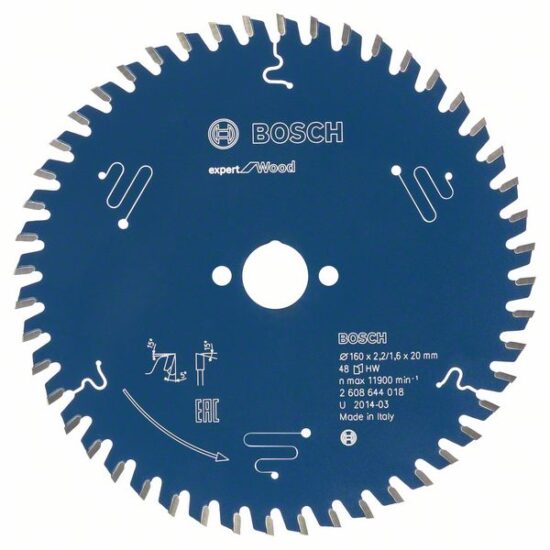 Пильный диск Expert for Wood 165x20x2.6/1.6x48T