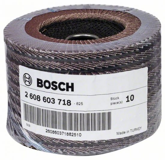 Диск лепестковый Bosch X431 Standard for Metal 125 K80 прямой