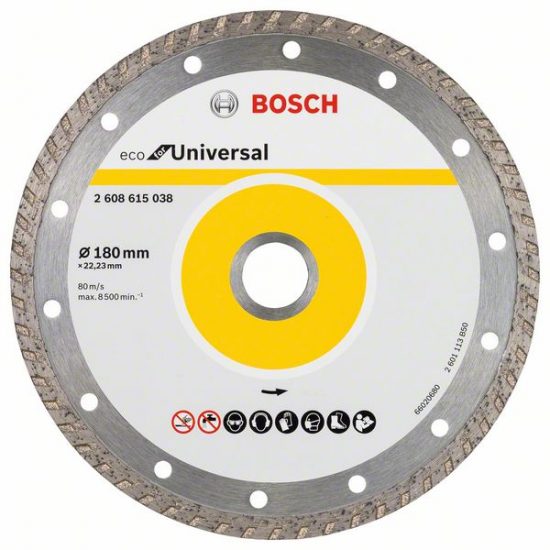 Алмазный диск ECO Univ.Turbo 180-22,23