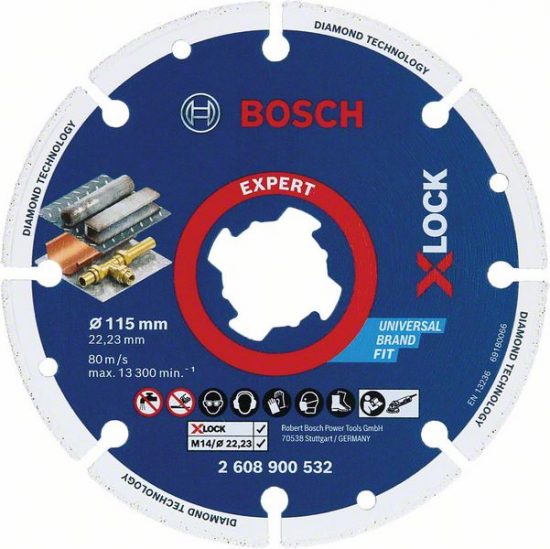 X-LOCK Алмазный диск по МЕТАЛЛУ 115x2223мм
