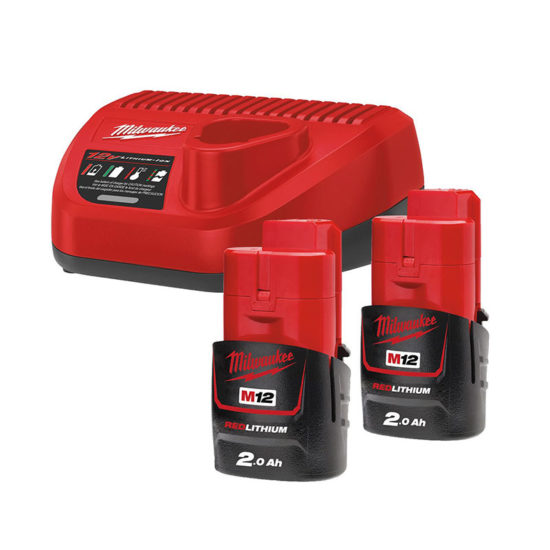 Энергокомплект Milwaukee M18 NRG-202 (Li-Ion2Ач)