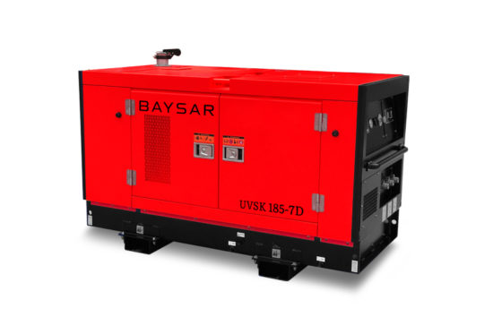 Дизельный компрессор винтовой BAYSAR UVSK 185-7